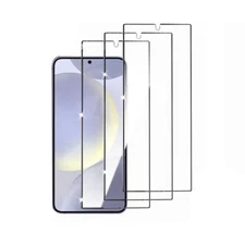 3 Pack Tempered Glass Screen Protector for Samsung Galaxy S24 Ultra/Plus