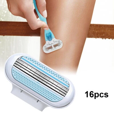 16X For Gillette Venus Deluxe Smooth Sensitive Replacement Razor Blades Head