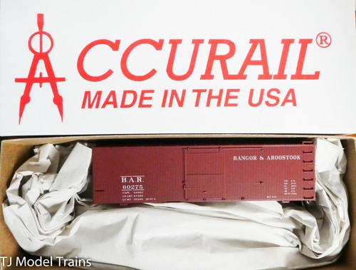Vagón de carga Accurail #1713 (Rd #60275) Bangor & Aroostook 36' doble funda madera NUEVO | Zustand: New