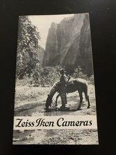 Rare - Zeiss Ikon Cameras Brochure Pamphlet