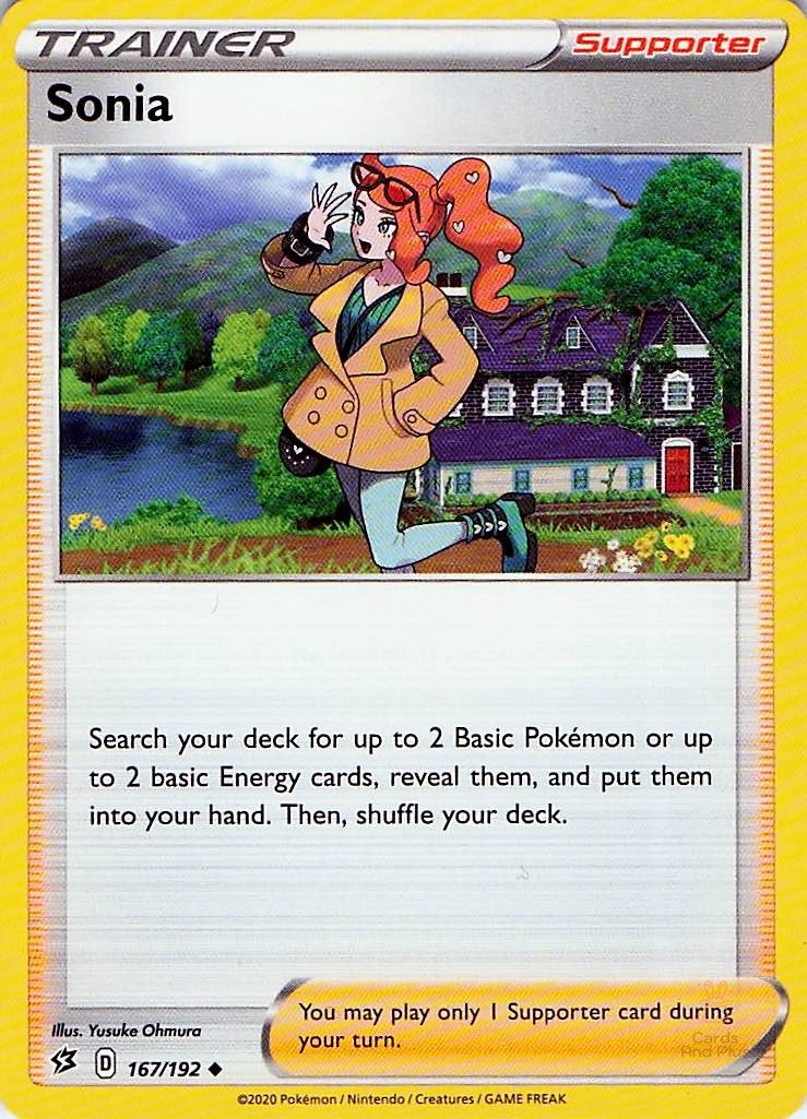 Sonia 167/192 Rebel Clash - MID ERA - Pokemon NM