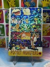 Pokemon Pikachu Vintage Pocket Monsters Vending HOLO Prism Sticker 1998 Nintendo