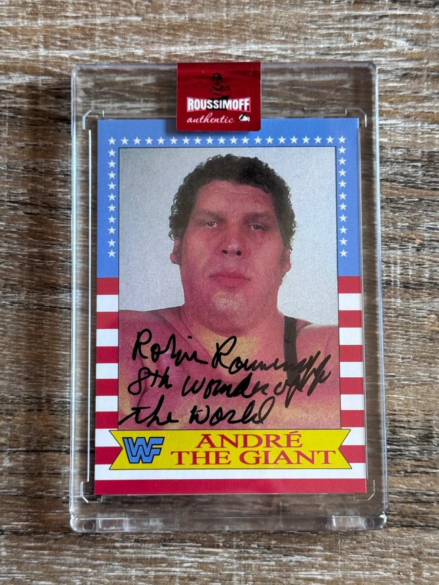 ANDRÉ the Giant Indiana Wrestling Trading Cards for sale | eBay
