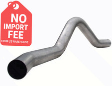 Mbrp Gp010 4 Aluminized Steel Tail Pipe For 2001-2007 Gm Duramax 6.6l