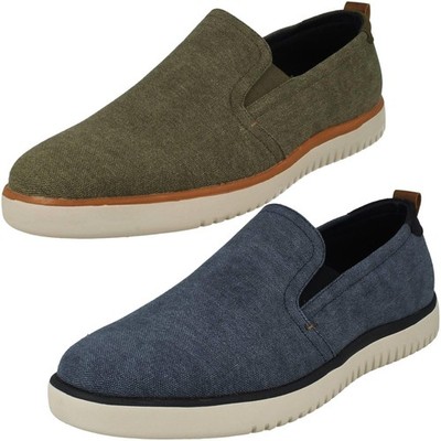 Herren Hush Puppies leichte Canvas Freizeitschuhe ''Danny Slipper''