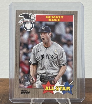 2022 Topps 1987 All Star Gerrit Cole /75 AS87-37