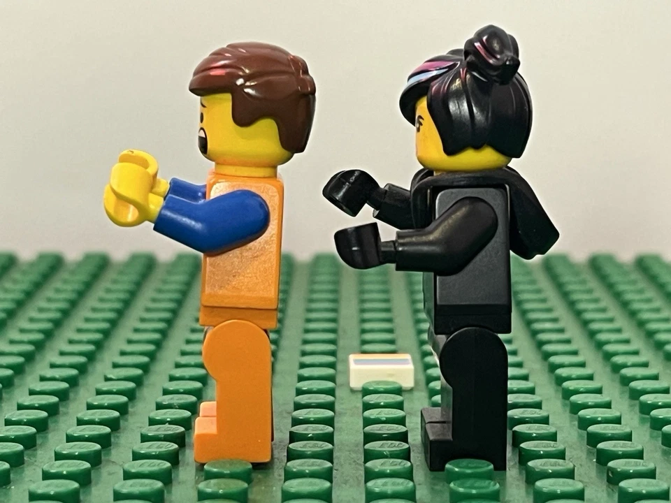 Lego Emmet Wild Style Minifigure Lot The Lego Movie TLM - Image 4 of 4