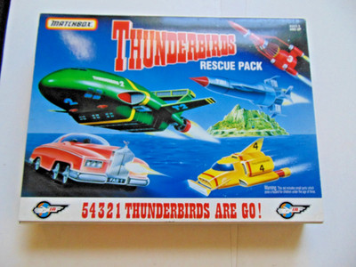 1992 Matchbox Thunderbirds Rescue Pack New FREE Ship MIB NRFB NEW NICE