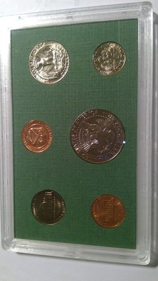 Münz Samlung Set Half Doller, Quarter, Dime. Nickel, Penny,1991
