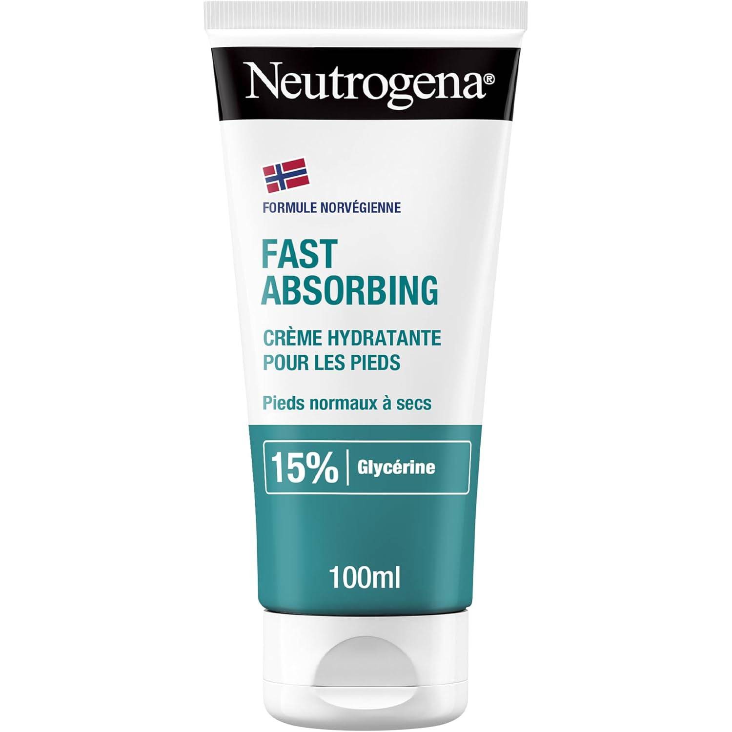 Neutrogena Crema Idratante Per I Piedi Normali E Secchi Con Glicerina 100 Ml