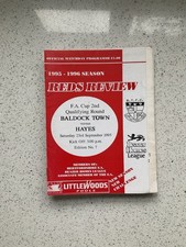 Baldock Town v Hayes 23rd Sept 1995 FA CUP