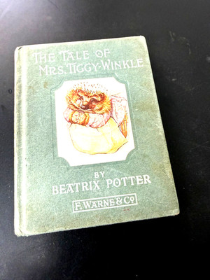 Beatrix Potter The Tale of Mrs. Tiggy-Winkle 1905 1st Edition Antique Vintage