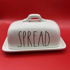 Rae Dunn Artisan Collection Oversized Butter Dish With Lid By Magenta