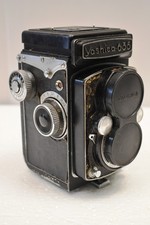 Vintage Yashica 635 TLR Medium Format 120 Film Camera Yashikor 80mm Japan Rare"R