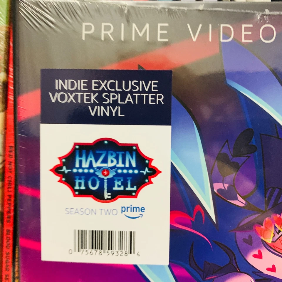 Hazbin Hotel: Season Two Original Soundtrack Voxtek Splatter Vinyl LP New OST - Image 2 of 4