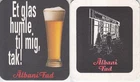 1 ALBANI FAD DENMARK BEER MAT BEERCOASTER SOUS BOCK VILTJE