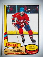 80 81 O PEE CHEE ALL STAR STEVE SHUTT #89 CANADIENS