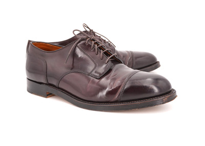 Alden 2160 Color 8 Shell Cordovan Straight Tip Blucher | Alden