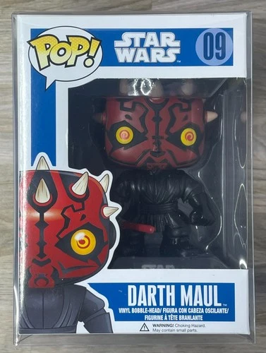 Funko POP! - Star Wars - Darth Maul #09 - NIB w/ Protective Case