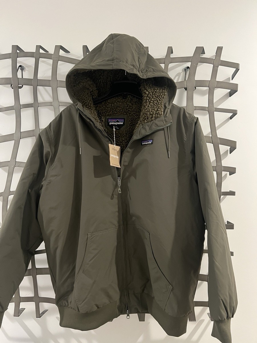 New Patagonia Lined Isthmus Hoody Hoodie Jacket Basin Green Mens
