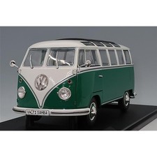 Solido Volkswagen T1 Samba Bus 1962 Green White 1/18