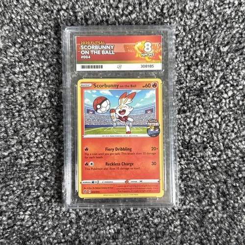 Pokémon TCG Scorbunny Promo Card On the Ball Futsal, 004/005 Ace 8