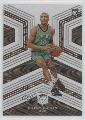 2022-23 Panini Chronicles Vertex Swirl 8/25 Jeremy Sochan #182 Rookie RC z6j