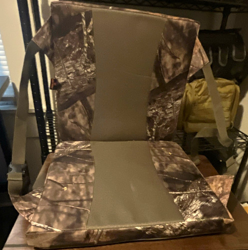 Game Winner Camouflage Folding Portable Hunting Chair Seat, Brown Camo