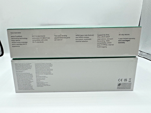 Amazon eero 6+ mesh Wi-Fi router | 1.0 Gbps Ethernet | Coverage up to 420 m2 NEW - Picture 6 of 8