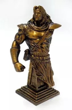 Mini Figur Toki Büste (Gold) ''Faust des Nordsterns Raoh Legende Märtyrerliebe