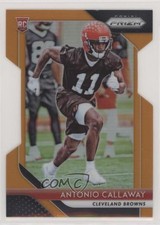 2018 Panini Prizm Rookie Orange Prizm 5/249 Antonio Callaway #270 7rv