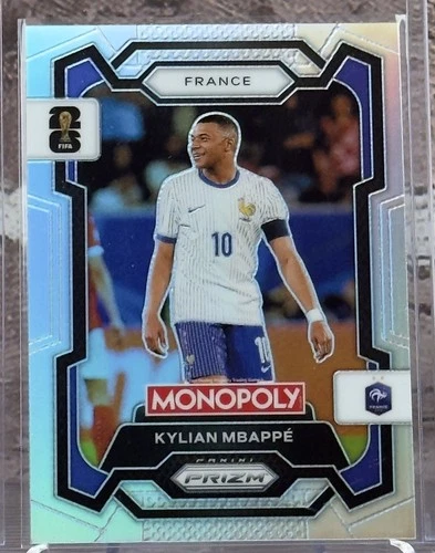 Kylian Mbapp 2026 Panini Prizm Kylian Mbapp #7 Silver Prizm