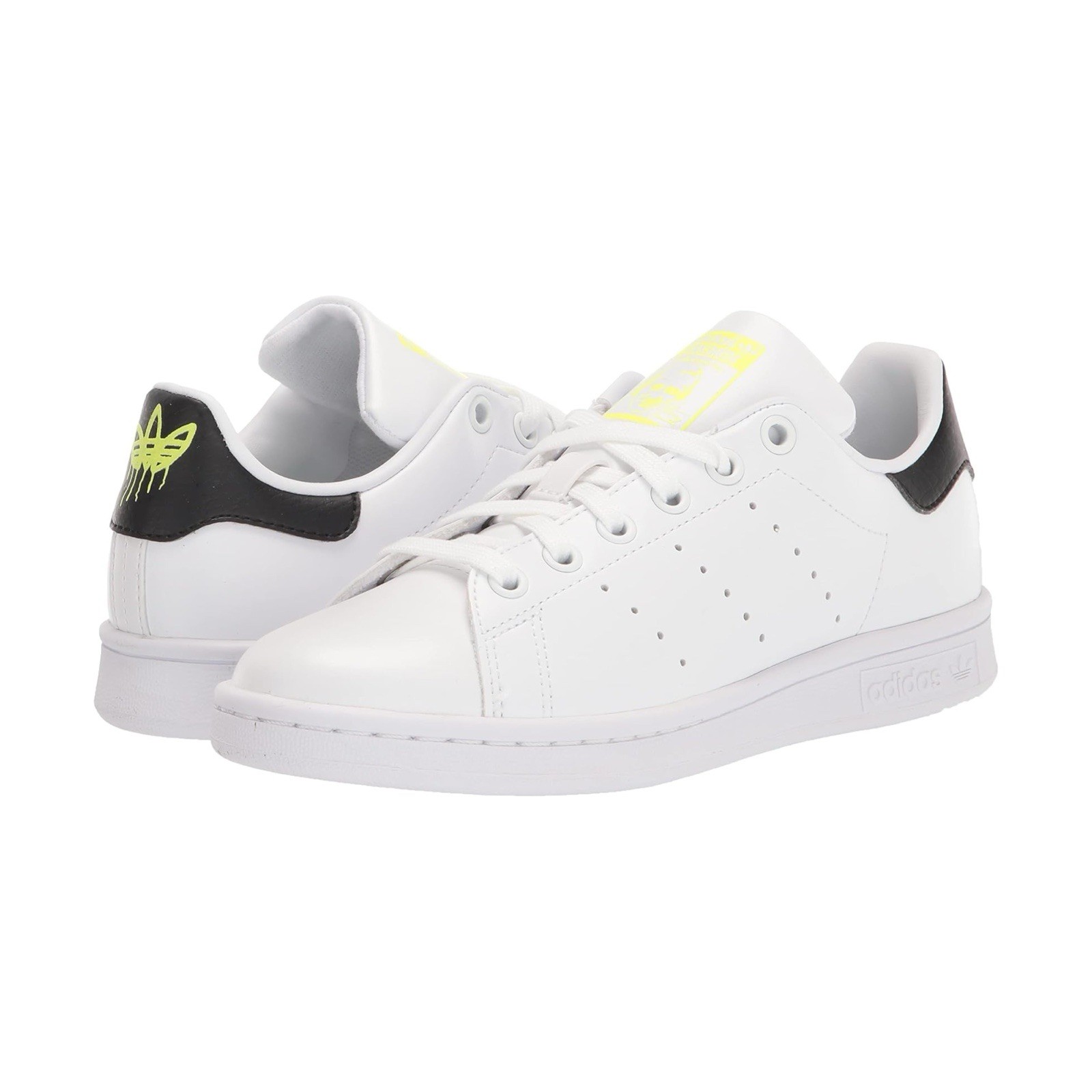 SAOLA Adidas Stan Smith 'Bianco Giallo Solare' GZ2058 Scarpe Uomo Taglia 7
