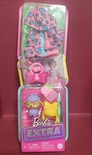 Barbie Extra Pet  Fashion Pack with Pet Lamb, Fashion Pieces  Accessories, New