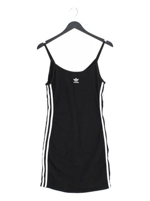 Adidas Tank Minikleid UK10 in schwarz