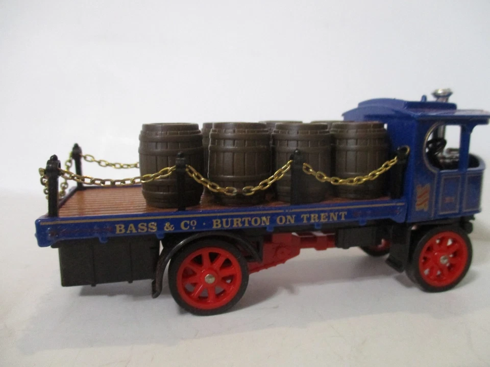 Vintage Matchbox MOY Bass & Co 1918 Atkinson Steam Truck  4 inch Diecast w/Box - Image 4 of 4