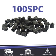 New 100 Pcs Plastic Car Tire Rim Valve Stems Wheel Tyre Air Caps Dust Cover
