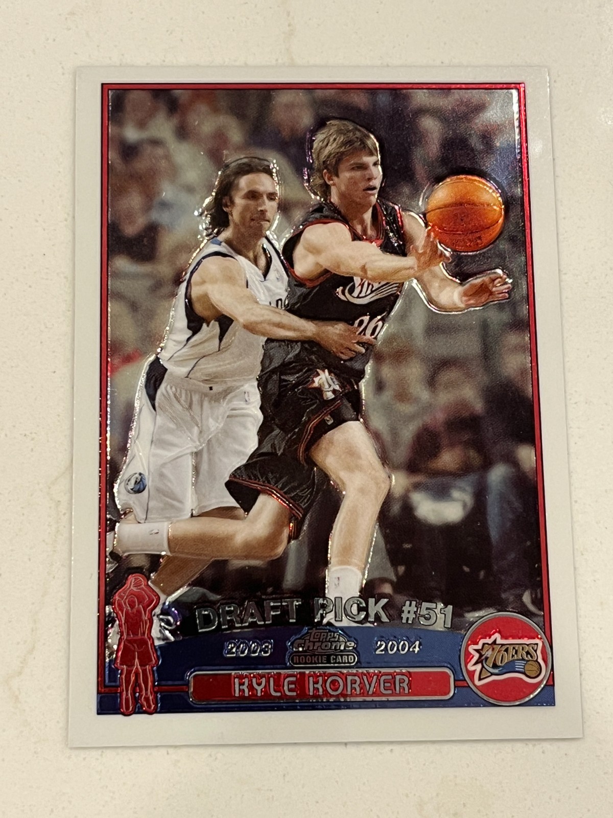 2003-04 Topps Chrome #153 Kyle Korver RC Rookie 76ers