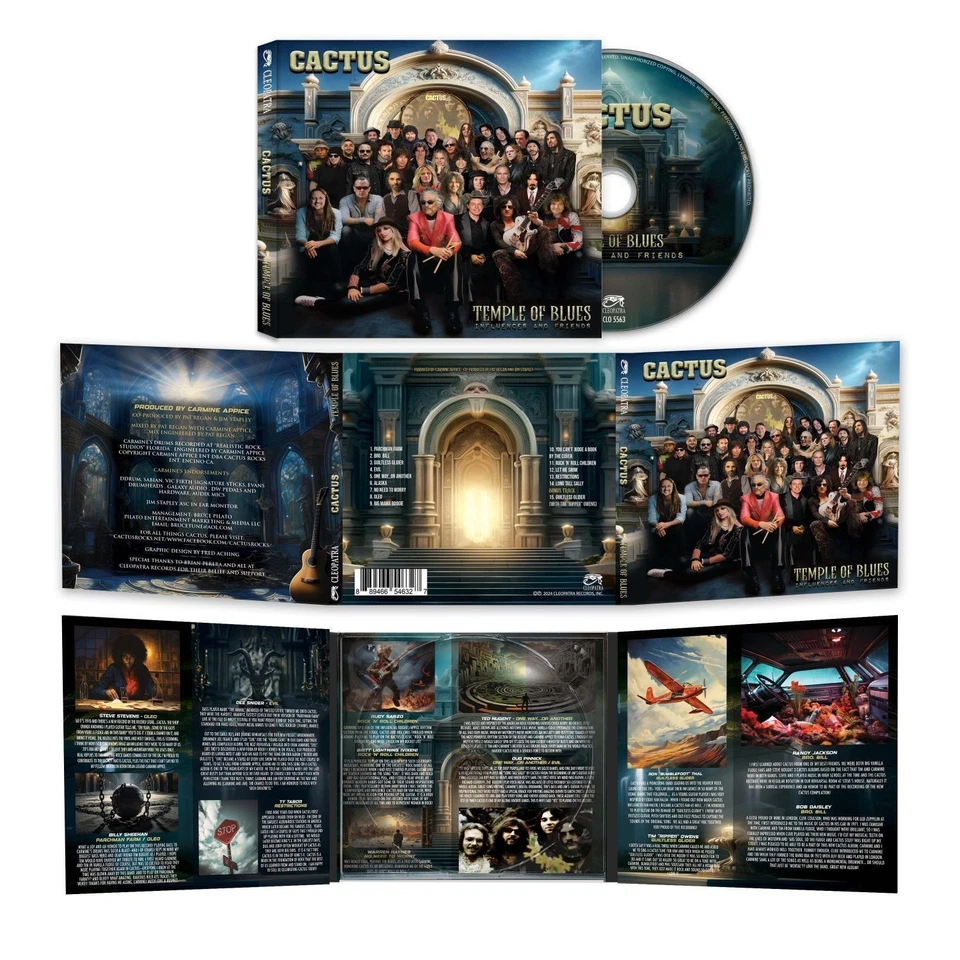 Cactus Temple of Blues: Influences and Friends (CD) Album (US IMPORT) - Bild 3 von 3