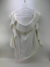 Fashion Nova Womens Ivory White Top Dress Size XL