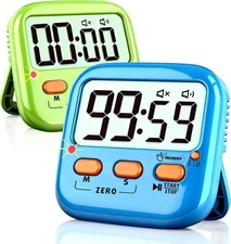 2 Pack Magnetic Digital Kitchen Timers