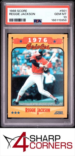 1988 Reggie Jackson #501