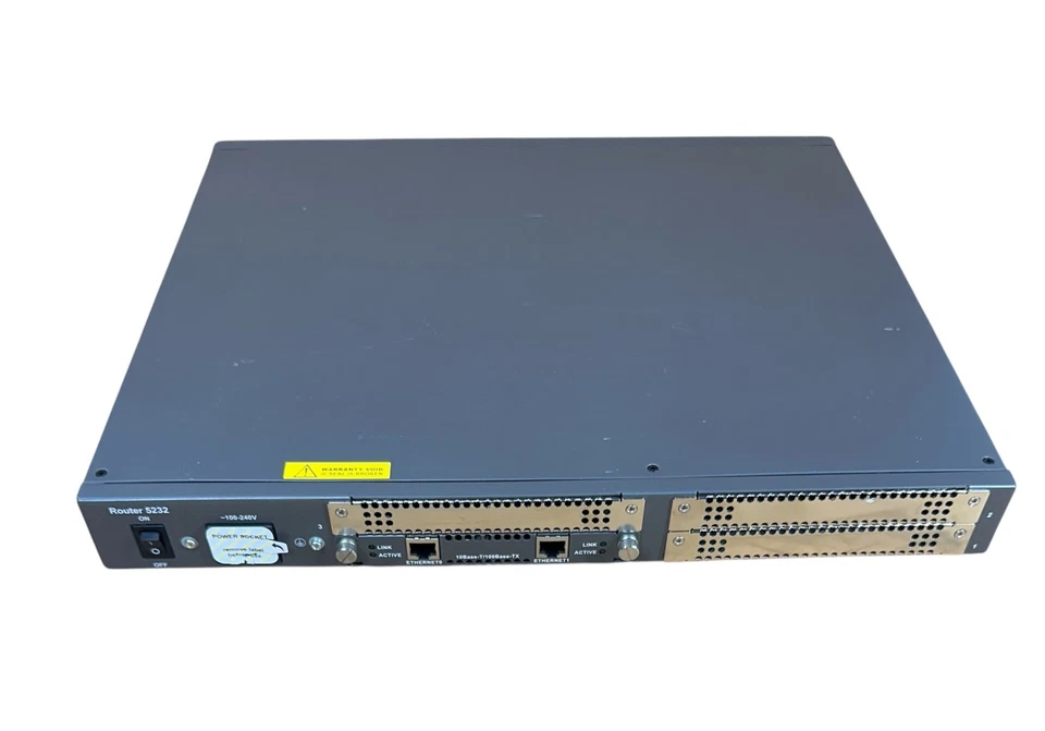 3C13751 3COM ROUTER 5232 LAN WAN 2 PORTS 10 never used - Image 4 of 4