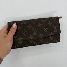 LOUIS VUITTON Envelope Long Wallet Vintage Monogram 