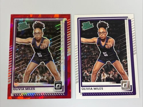 Olivia Miles 2025 Donruss Optic Olivia Miles Red