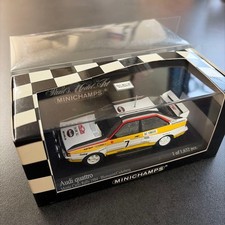MINICHAMPS Audi quattro Monte Carlo Rally 1984 1/43 Diecast Car 13+