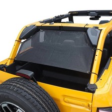 JeCar Trunk Mesh Sunshade Rear Cargo Interior Accessories for Ford Bronco 4-D...