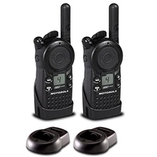 2 x Motorola CLS1410 UHF 1 W 4-Channel 2-Way Radio (CLS1410) - 2 Pack Bundle