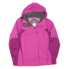 Jack Wolfskin Rain Jacket Pink Womens M