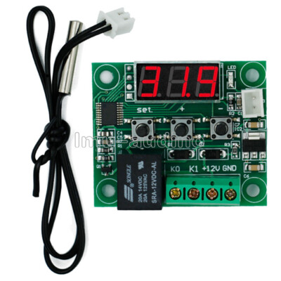 W1209 DC-12V LED Thermostat Temperature Control Switch Controller Thermometer